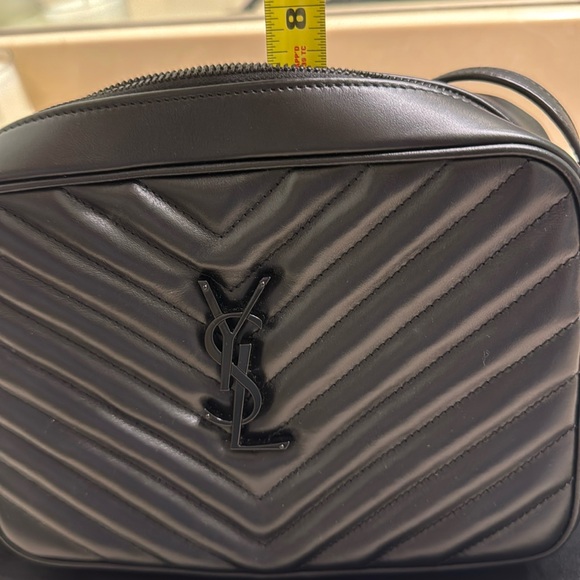 Saint Laurent Black Lou Camera Bag - Picture 9 of 17
